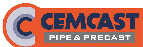 Cemcast Pipe & Precast logo